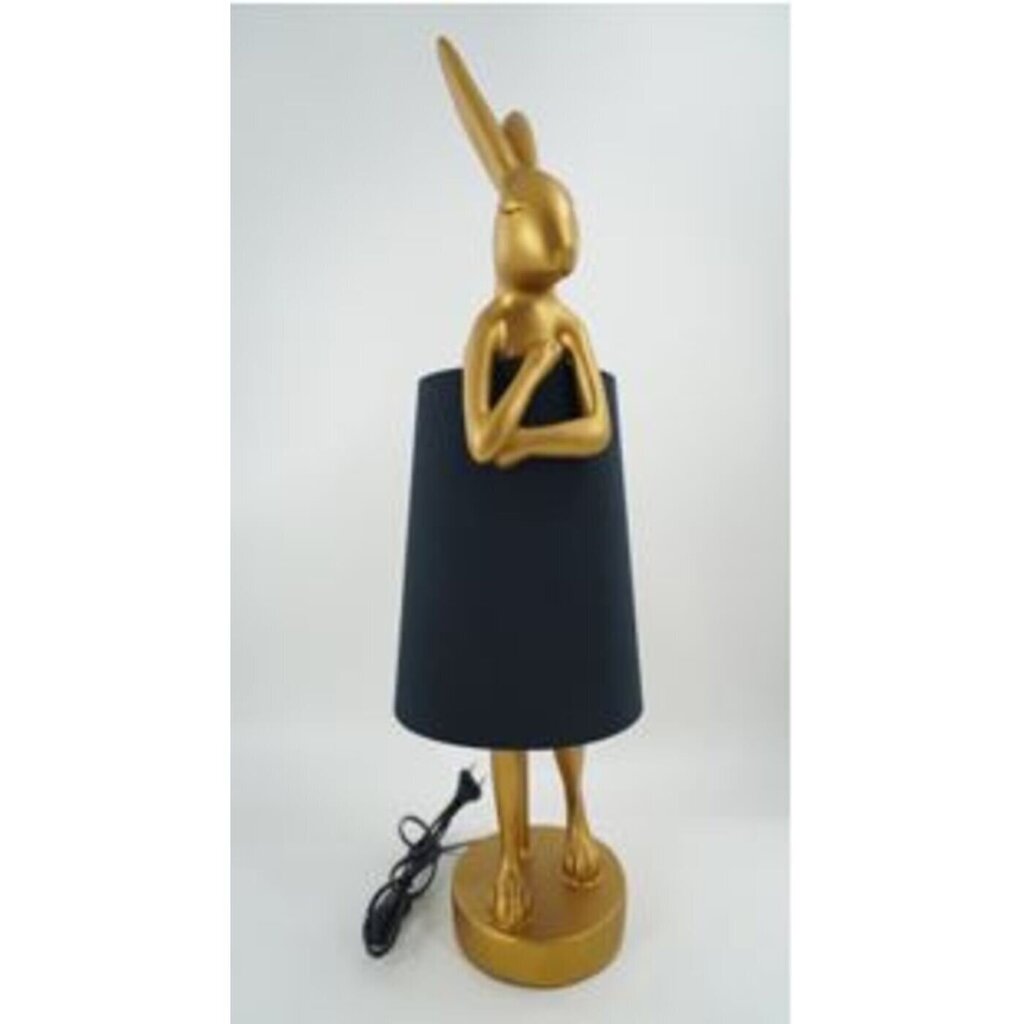 Table Lamp Animal Rabbit Gold/Black 68cm hind ja info | Laualambid | kaup24.ee