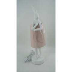 Table Lamp Animal Rabbit White/Rose 50cm hind ja info | Laualambid | kaup24.ee