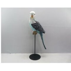 Deco Figurine Parrot Turquoise 36cm цена и информация | Детали интерьера | kaup24.ee