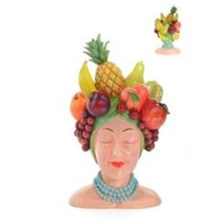 Deco Vase Fruity 37cm цена и информация | Вазы | kaup24.ee