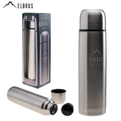 Terasest reisitermos Elbrus Garde 1000 ml Silver цена и информация | Термосы, термокружки | kaup24.ee