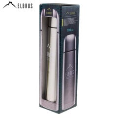 Terasest reisitermos Elbrus Garde 700 ml Silver hind ja info | Termosed, termostassid | kaup24.ee