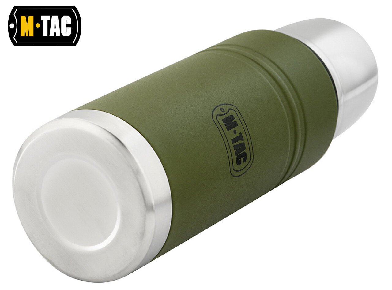 Terasest reisitermos M-Tac Ze stali nierdzewnej 750 ml Olive hind ja info | Termosed, termostassid | kaup24.ee