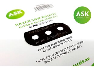 ASK – Razor Saw Radius – üli- ja eriti siledad asümmeetrilised 100/65 hambad, 200-T0013 hind ja info | Käsitööriistad | kaup24.ee