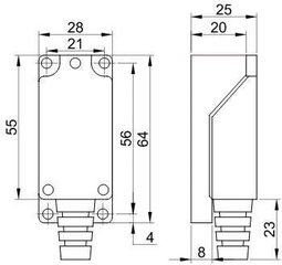 LSME8122 otsalüliti koos rullnokkuriga hind ja info | Valvesüsteemid, kontrollerid | kaup24.ee