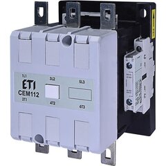 Контактор CEM 112A 230V 2NO+2NC ETI цена и информация | Системы безопасности, контроллеры | kaup24.ee