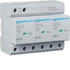 Комбинированный разрядник T1+T2, 3P, TN-C, Iimp 75kA, контакт Up≤1,5kV - SPA800 цена и информация | Выключатели, розетки | kaup24.ee