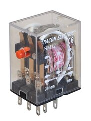 Миниатюрное реле RM12 3P 48V DC цена и информация | Выключатели, розетки | kaup24.ee