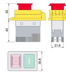 Ohutusrelelüliti SSTM-01 hind ja info | Valvesüsteemid, kontrollerid | kaup24.ee