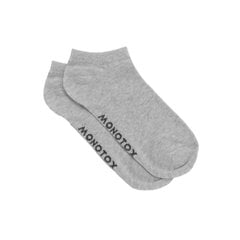 No-show basic 6 monotox mx11004 vīriešiem pilka men's grey MX11004 цена и информация | Мужские носки | kaup24.ee