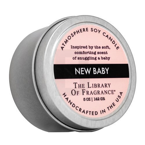 Lõhnaküünal The Library Of Fragrance New Baby, 142 g hind ja info | Küünlad, küünlajalad | kaup24.ee