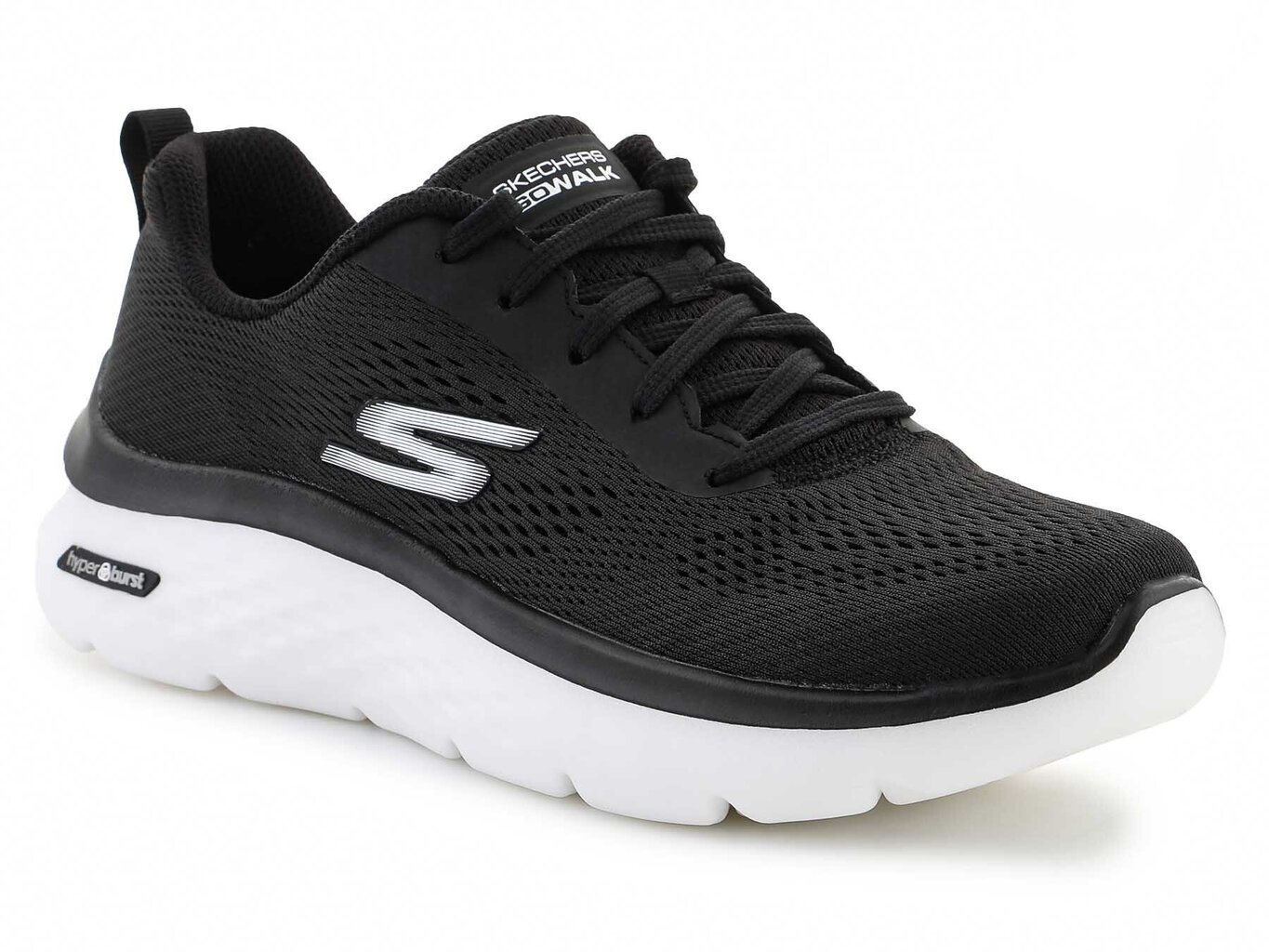 Skechers Go Walk Hyper Burst Space Insight 124578-BKW 29513-446 цена и информация | Naiste spordi- ja vabaajajalatsid | kaup24.ee