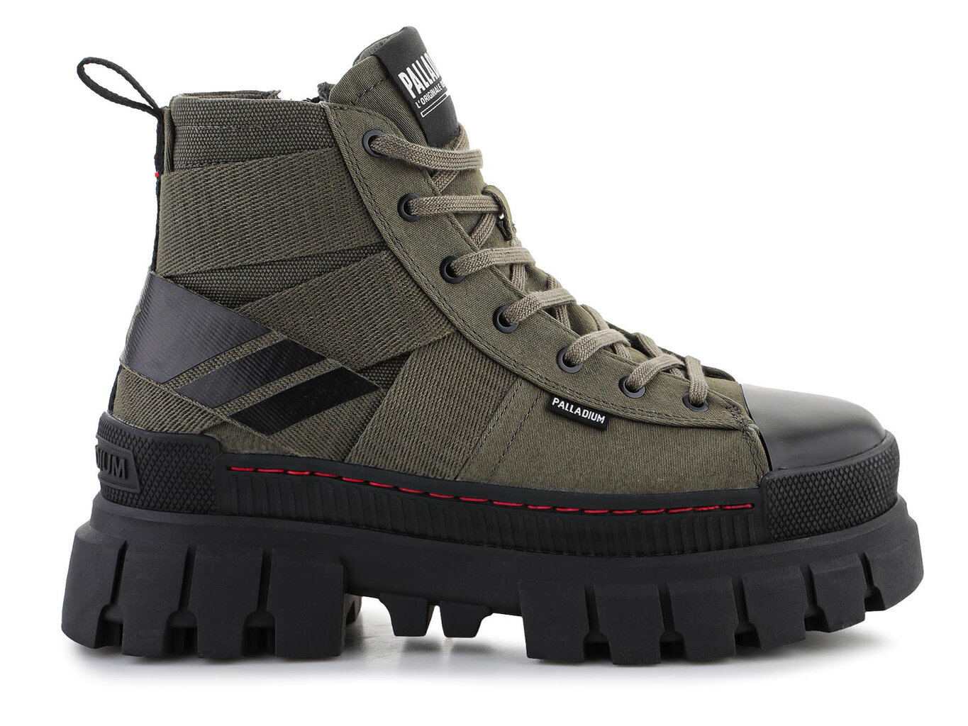 Palladium Revolt HI Army 98579-309-M 30160-445 цена и информация | Naiste saapad | kaup24.ee