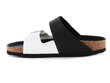 Birkenstock Arizona Split Black/White 1019712 30196-21 цена и информация | Naiste plätud ja sussid | kaup24.ee