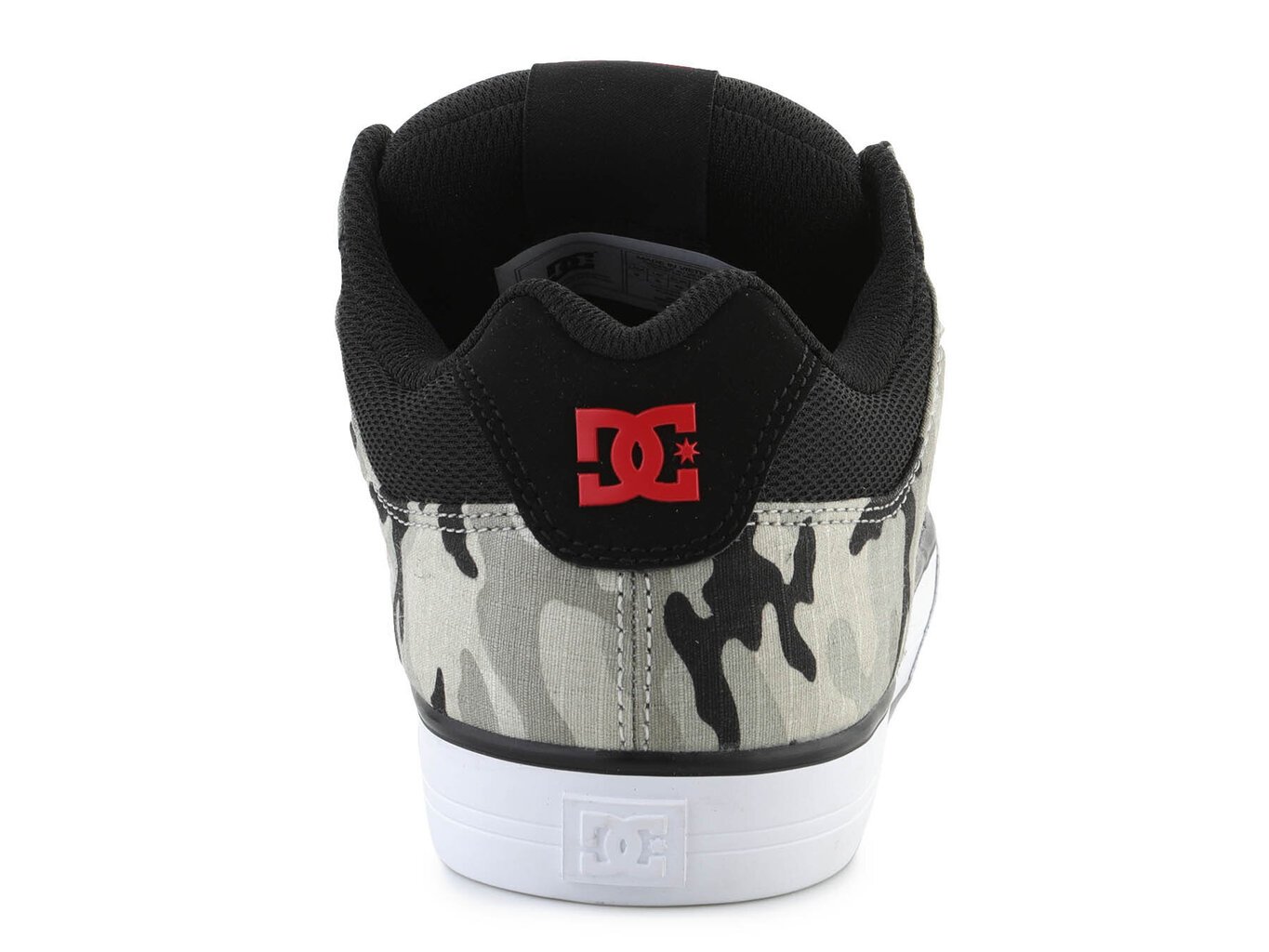 DC Pure Black Black Camouflage MEESTE JALGASJALATSID 300660-CA1 30336-666 цена и информация | Spordi- ja vabaajajalatsid meestele | kaup24.ee