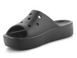 Crocs Classic Platform Slide 208180-001 30387-490 цена и информация | Naiste plätud ja sussid | kaup24.ee