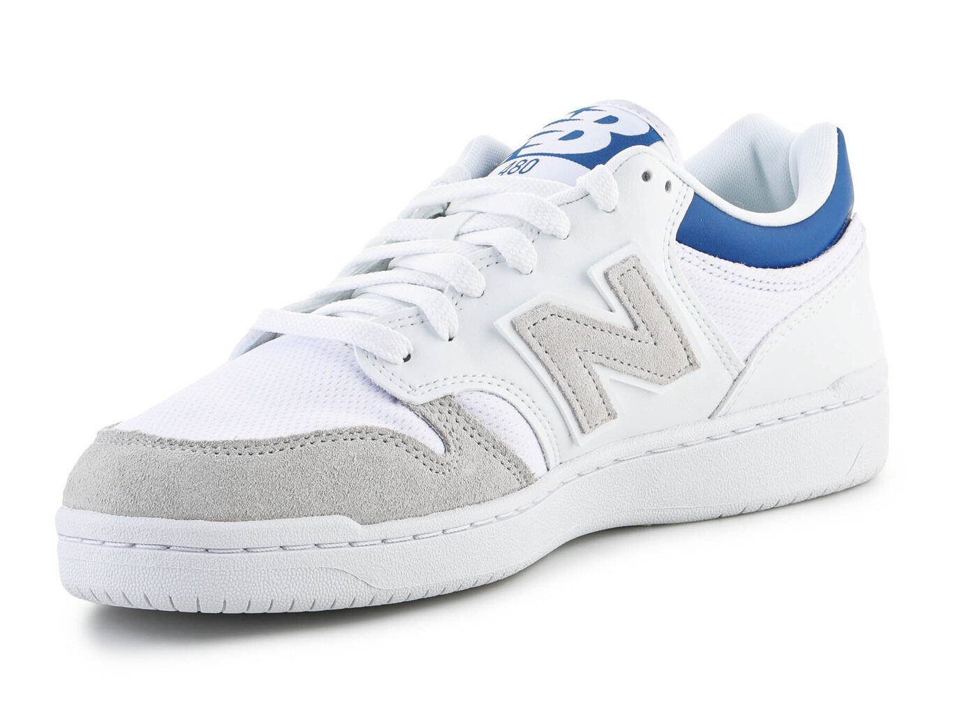 New Balance BB480LKC unisex kingad - valge 30728-666 цена и информация | Spordi- ja vabaajajalatsid meestele | kaup24.ee