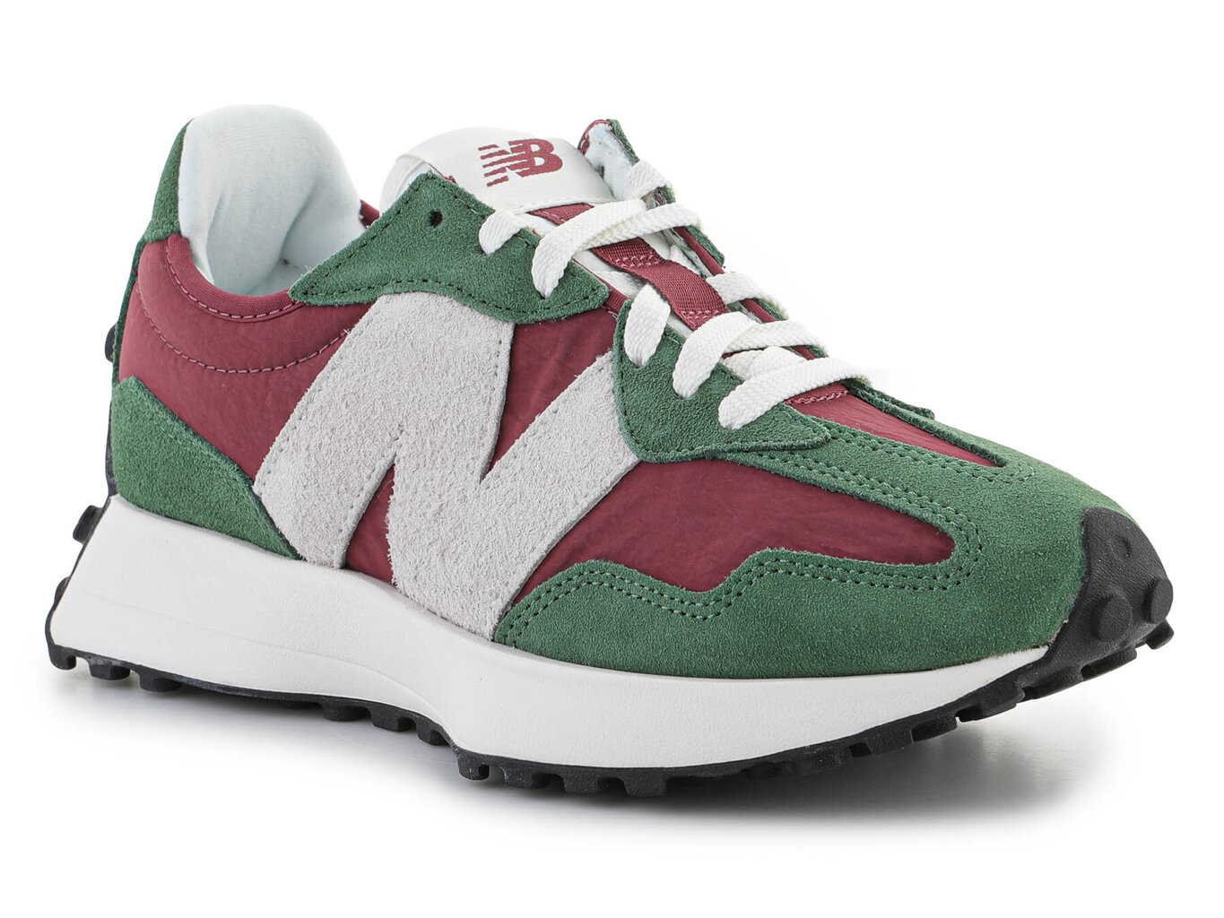 New Balance naiste jalatsid WS327UO - punane-roheline 30740-446 цена и информация | Naiste spordi- ja vabaajajalatsid | kaup24.ee