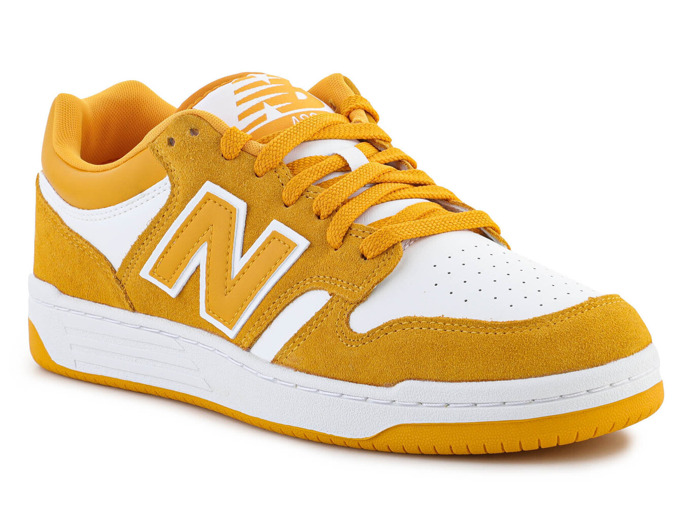 New Balance BB480LWA unisex jalatsid - kollane 30748-666 hind ja info | Spordi- ja vabaajajalatsid meestele | kaup24.ee