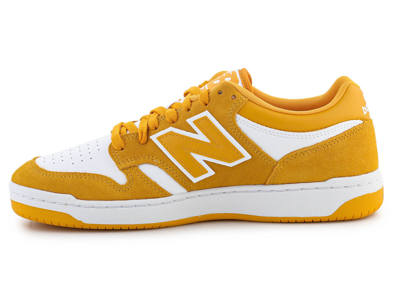 New Balance BB480LWA unisex jalatsid - kollane 30748-666 цена и информация | Spordi- ja vabaajajalatsid meestele | kaup24.ee