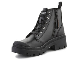 Palladium Pallabase Leather 96905-001-M Black/Black 30797-445 hind ja info | Naiste saapad | kaup24.ee