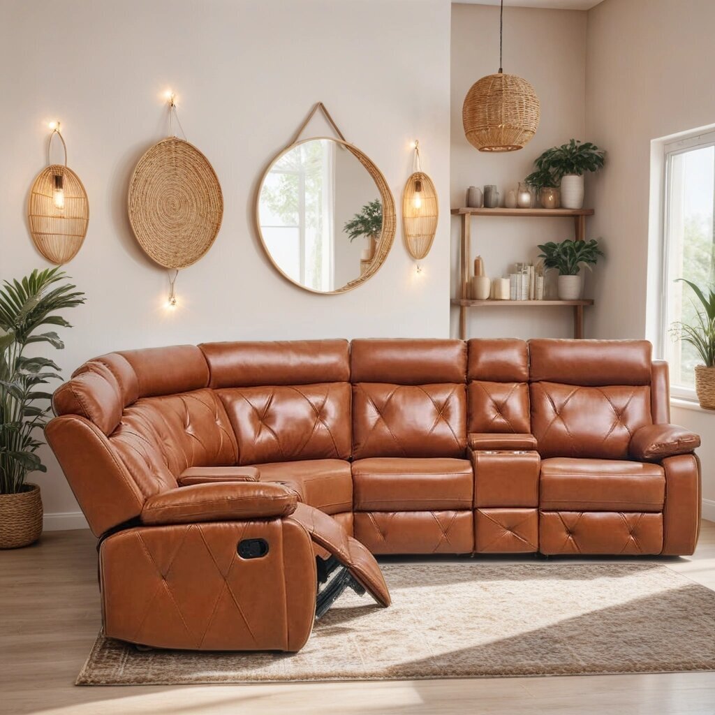 Recliner nurgadiivan Merilin-Brown hind ja info | Diivanid ja diivanvoodid | kaup24.ee