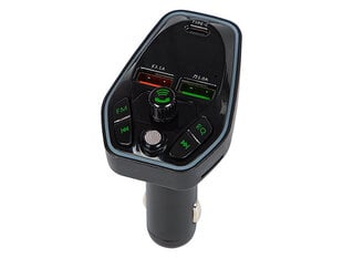 FM-transmitter 2-USB 3,1A T-05 Bluetooth 74-195 цена и информация | Автомобильные динамики | kaup24.ee