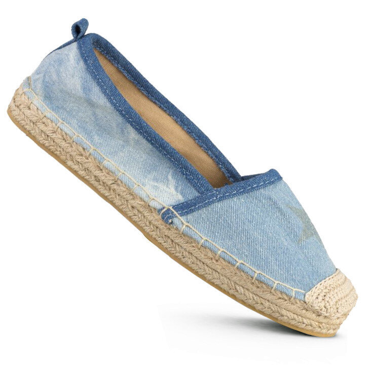 Espadrillid naistele Mango 23095579SININE, sinine цена и информация | Naiste kingad | kaup24.ee