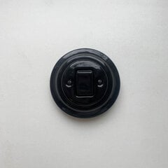 Olde Worlde Flush mounted push button switch, Crossing K1-R140QB настенный выключатель Чёрный , цена и информация | Выключатели, розетки | kaup24.ee