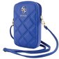 Guess Torebka GUWBZPSQSSGB niebieski|blue Zip Quilted 4G GUWBZPSQSSGB hind ja info | Naiste käekotid | kaup24.ee