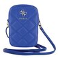 Guess Torebka GUWBZPSQSSGB niebieski|blue Zip Quilted 4G GUWBZPSQSSGB hind ja info | Naiste käekotid | kaup24.ee