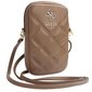 Guess Torebka GUWBZPSQSSGW brązowy|brown Zip Quilted 4G GUWBZPSQSSGW hind ja info | Naiste käekotid | kaup24.ee