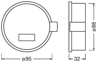 OSRAM Ledriving undefined Cap, esituled LEDCAP03 LEDCAP09 hind ja info | Lisaseadmed | kaup24.ee