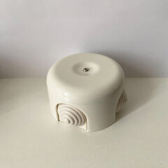 Olde Worlde Porcelain Junction box D78*H45mm JXH04 lambi osad Valge , hind ja info | Rippvalgustid | kaup24.ee