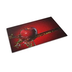 Väline Uksematt Punane õun, 90x60 цена и информация | Придверные коврики | kaup24.ee