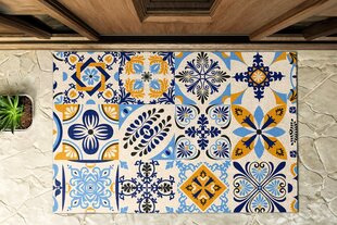 Väline Uksematt Azulejo, 150x100 цена и информация | Придверные коврики | kaup24.ee