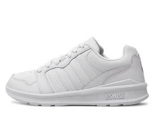 Rival trainer k-swiss 09078-998-m vīriešiem balta meestele valge 09078-998-M hind ja info | Spordi- ja vabaajajalatsid meestele | kaup24.ee