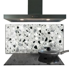 Klaasist seinaplaat pliidile, Terrazzo Terrazzo tekstuur, 100x50cm hind ja info | Köögimööbli tarvikud | kaup24.ee