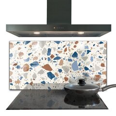 Klaasist seinaplaat pliidile, Terrazzo Terrazzo kivi, 100x50cm hind ja info | Köögimööbli tarvikud | kaup24.ee