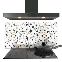 Klaasist seinaplaat pliidile, Terrazzo Terazzo kivi, 100x50cm hind ja info | Köögimööbli tarvikud | kaup24.ee