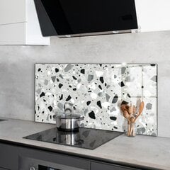 Klaasist seinaplaat pliidile, Terrazzo Terrazzo tekstuur, 120x60cm hind ja info | Köögimööbli tarvikud | kaup24.ee