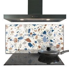 Klaasist seinaplaat pliidile, Terrazzo Terrazzo kivi, 120x60cm hind ja info | Köögimööbli tarvikud | kaup24.ee