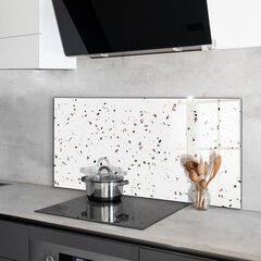 Klaasist seinaplaat pliidile, Õrn Terrazzo Terrazzo, 120x60cm hind ja info | Köögimööbli tarvikud | kaup24.ee