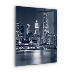 Klaasist seinaplaat pliidile, Brooklyni sild Manhattan, 60x80cm цена и информация | Комплектующие для кухонной мебели | kaup24.ee