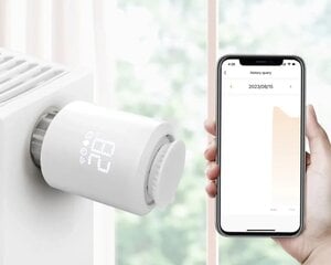 Умная радиаторная головка ZIGBEE 3.0 Tuya - LCD TRV06-AT цена и информация | Механические инструменты | kaup24.ee