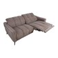 Diivan-recliner Home4you Cathy, 162x100x100 cm, pruun hind ja info | Diivanid ja diivanvoodid | kaup24.ee