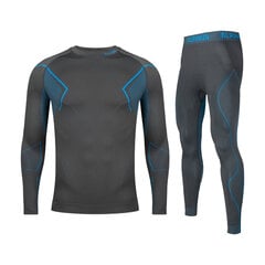 Termoaktiivne aluspesu meestele Alpinus Active Base Layer Set, XXL, hall hind ja info | Meeste soe pesu | kaup24.ee