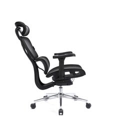 эргономичное кресло - система levano, черное цена и информация | Офисные кресла | kaup24.ee