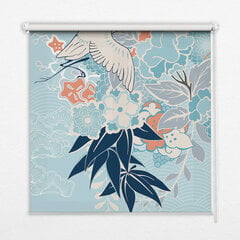 Sisemine ruloo, mis laseb valgust läbi, Heron Lilledes, 120x140 cm цена и информация | Рулонные шторы | kaup24.ee