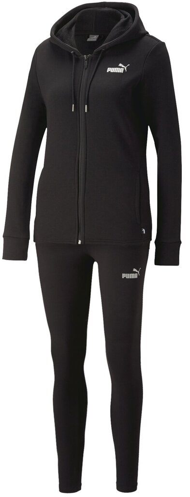 Puma Spordikostüümid Metallic Tracksuit Black 673701 01 673701 01/S цена и информация | Naiste spordiriided | kaup24.ee